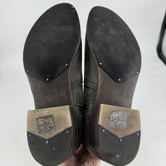 Wolverine boots womens 9.5 gray vegan leather margot tall riding fits like 9 - Picture 8 of 9